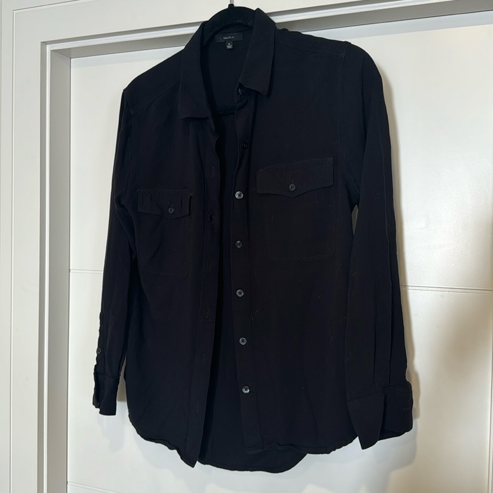 Talula black button down - Picture 4 of 5